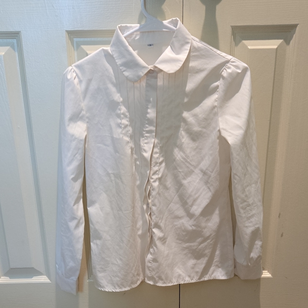 White Button-Up Shirt
